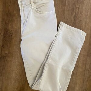 J Brand Men’s Straight Leg Cream Jeans